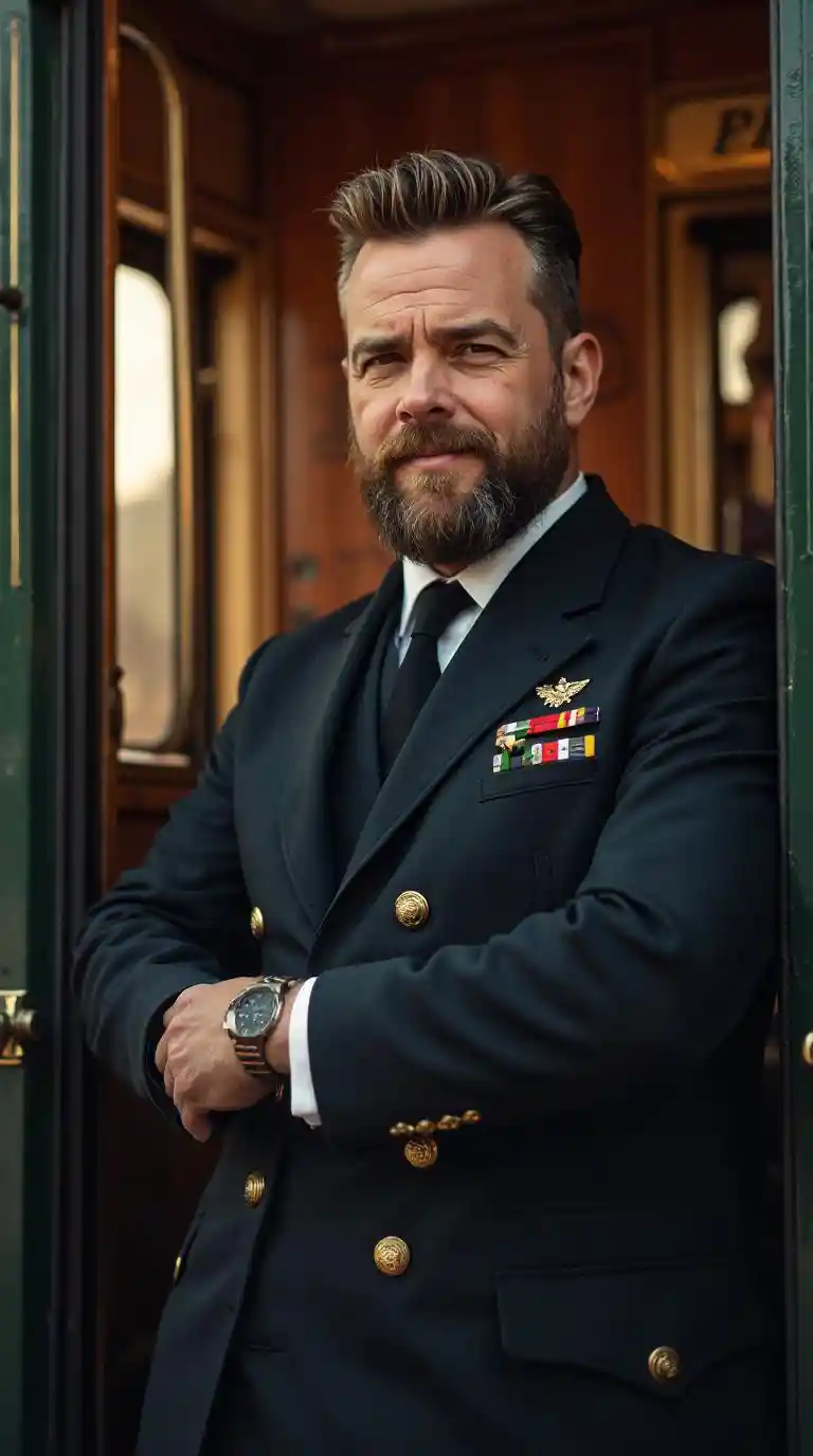 Train Captain Portrait
