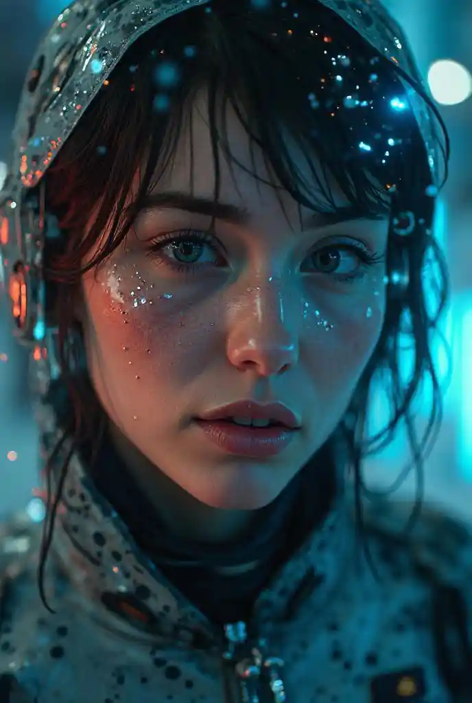 Reflexión de la cámara Cyberpunk