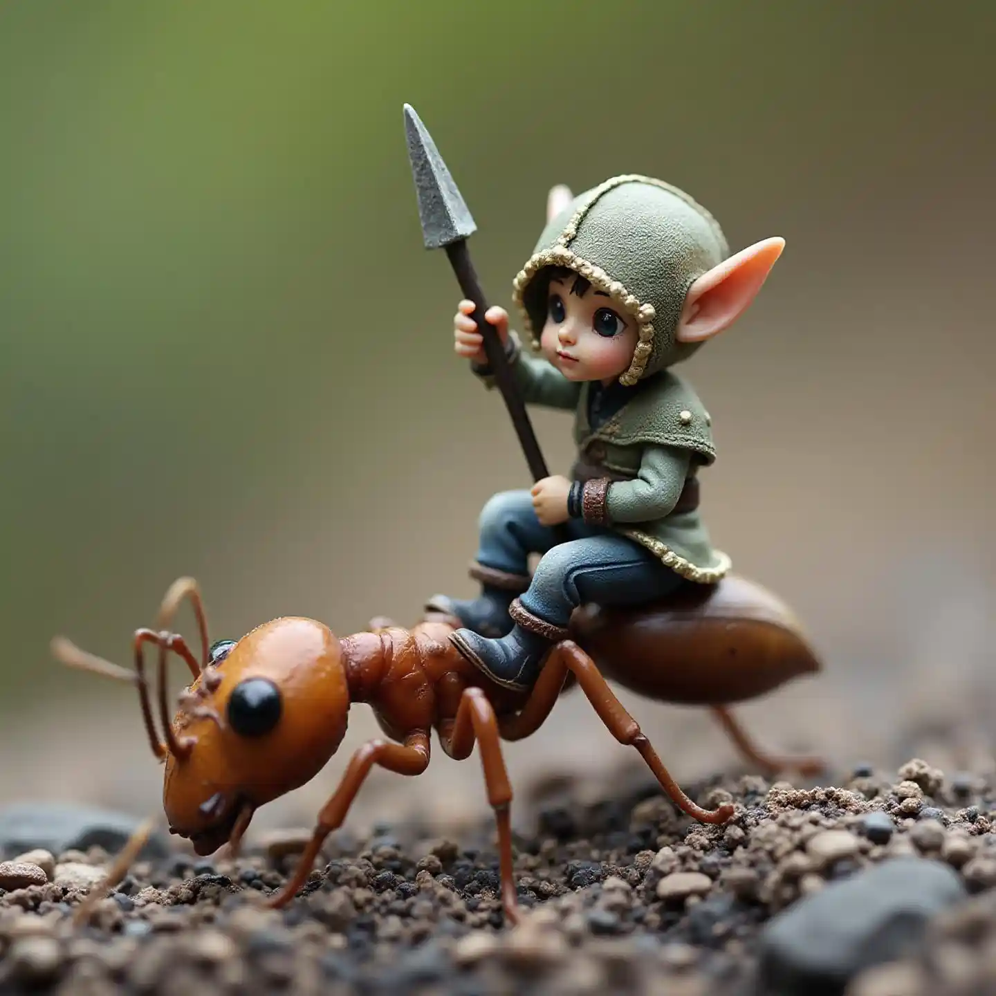 Elf Warrior Microcosm