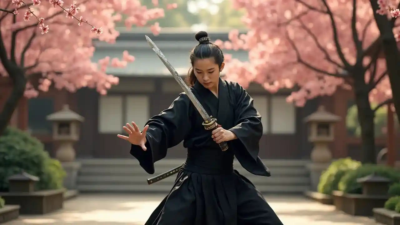 Samurai Upanga Dance Utendaji