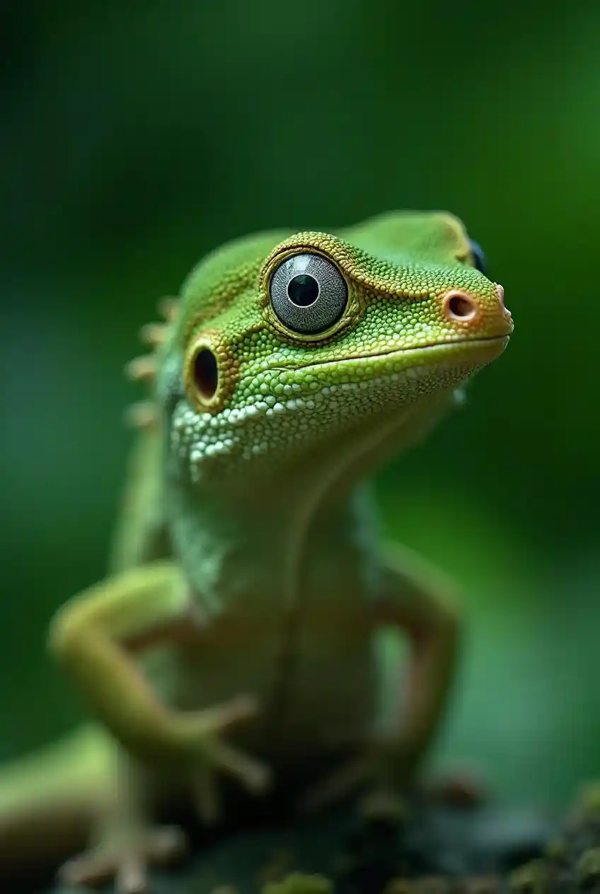 Gecko Macro Shot