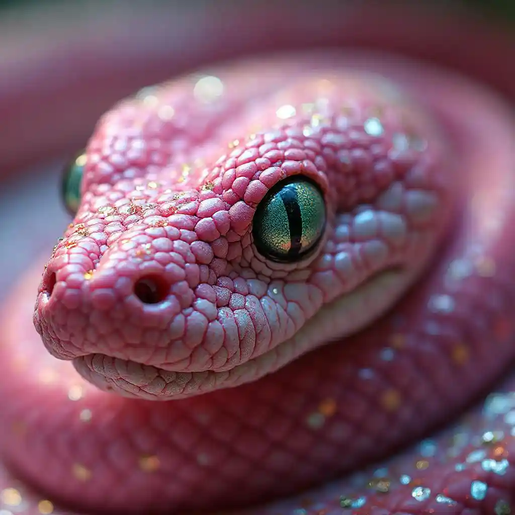 Iridescent Snake