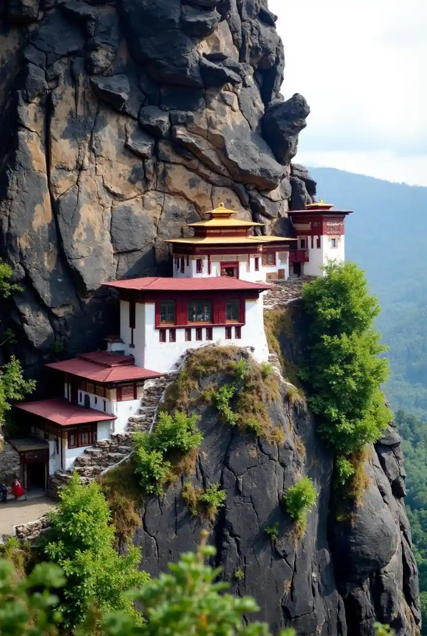 Bhutan's Cliff Monasteries