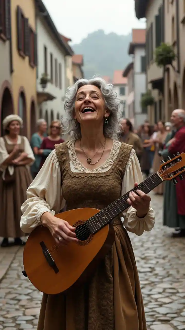 Medieval Minstrel Performance
