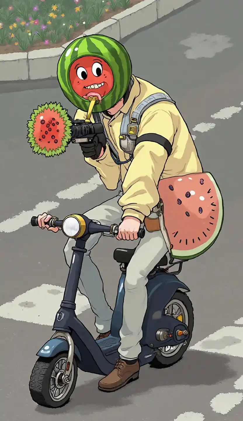 پھل سکوٹر تفریح 