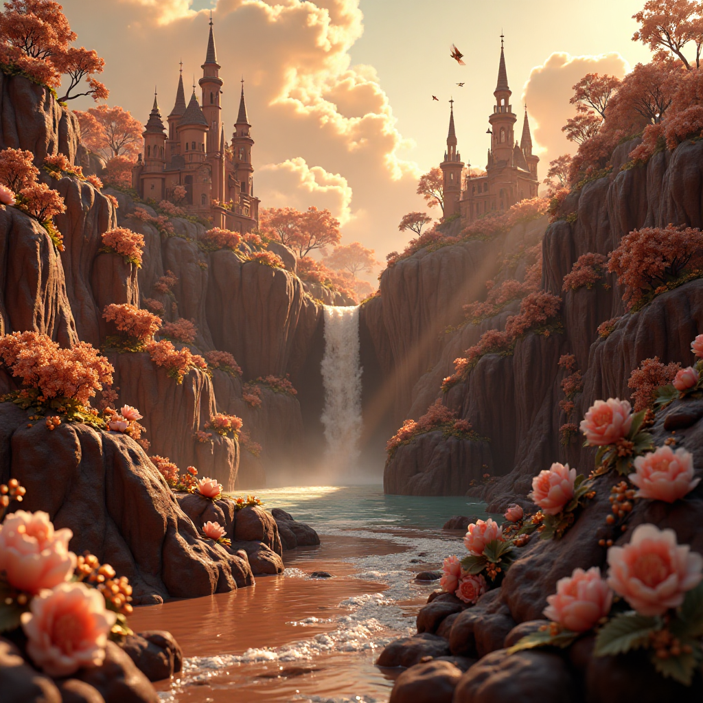 초콜릿 폭포 원더랜드