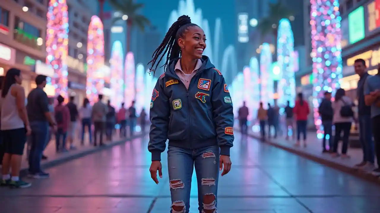 Neon Hoverboard Nyanya