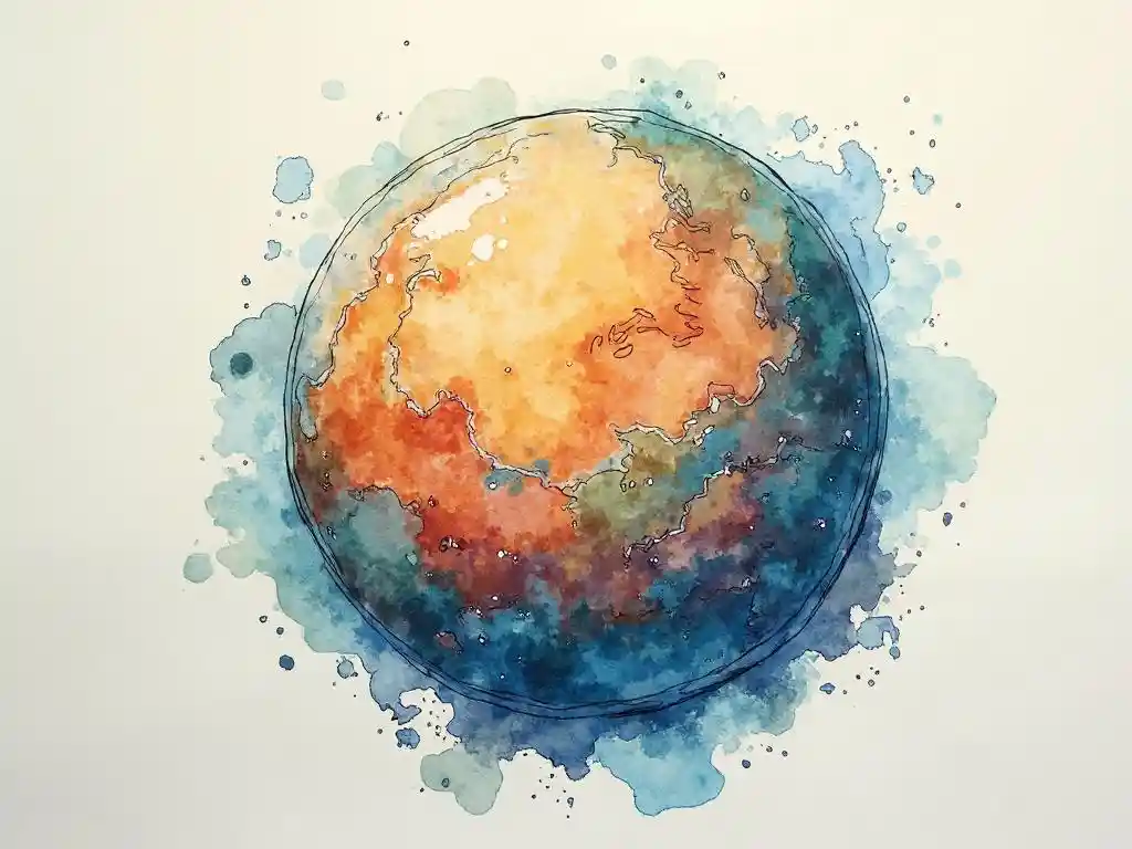 Whimsical Planet Tale