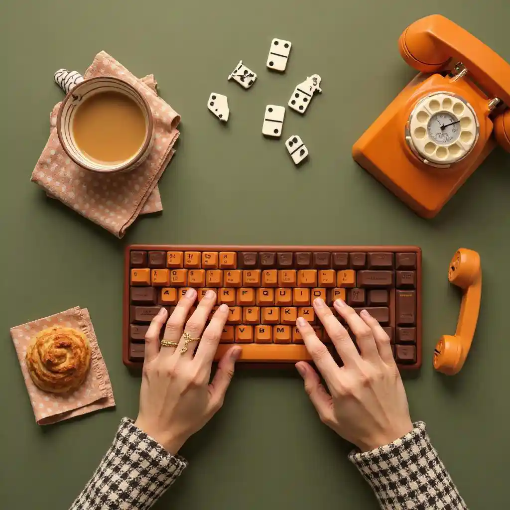 Cozy Retro Workspace