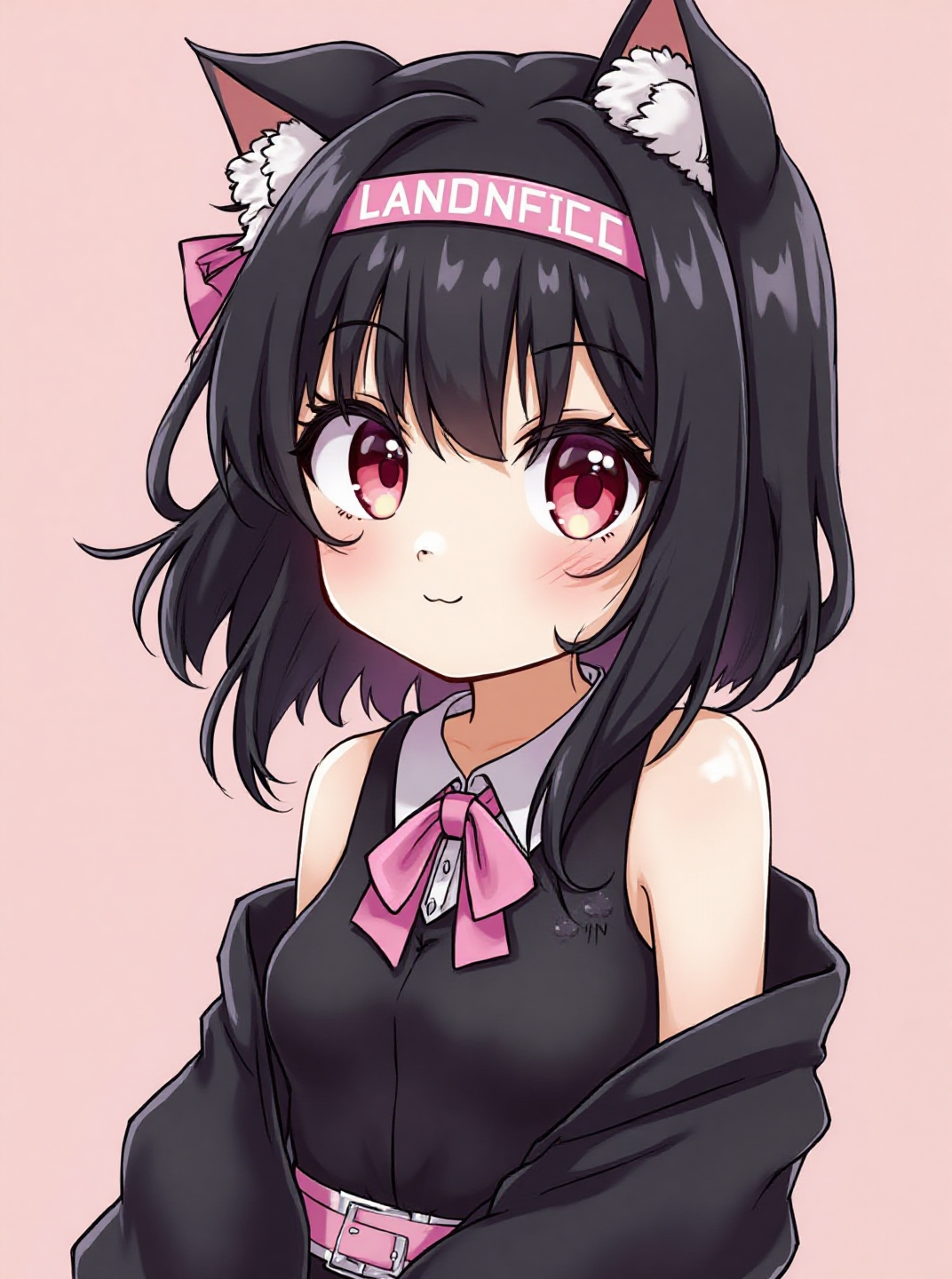 Personnage de dessin animé de fille de mode de mine terrestre