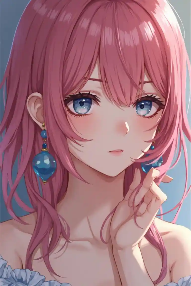 ਗੁਲਾਬੀ ਵਾਲਾਂ ਵਾਲੀ ਕੁੜੀ