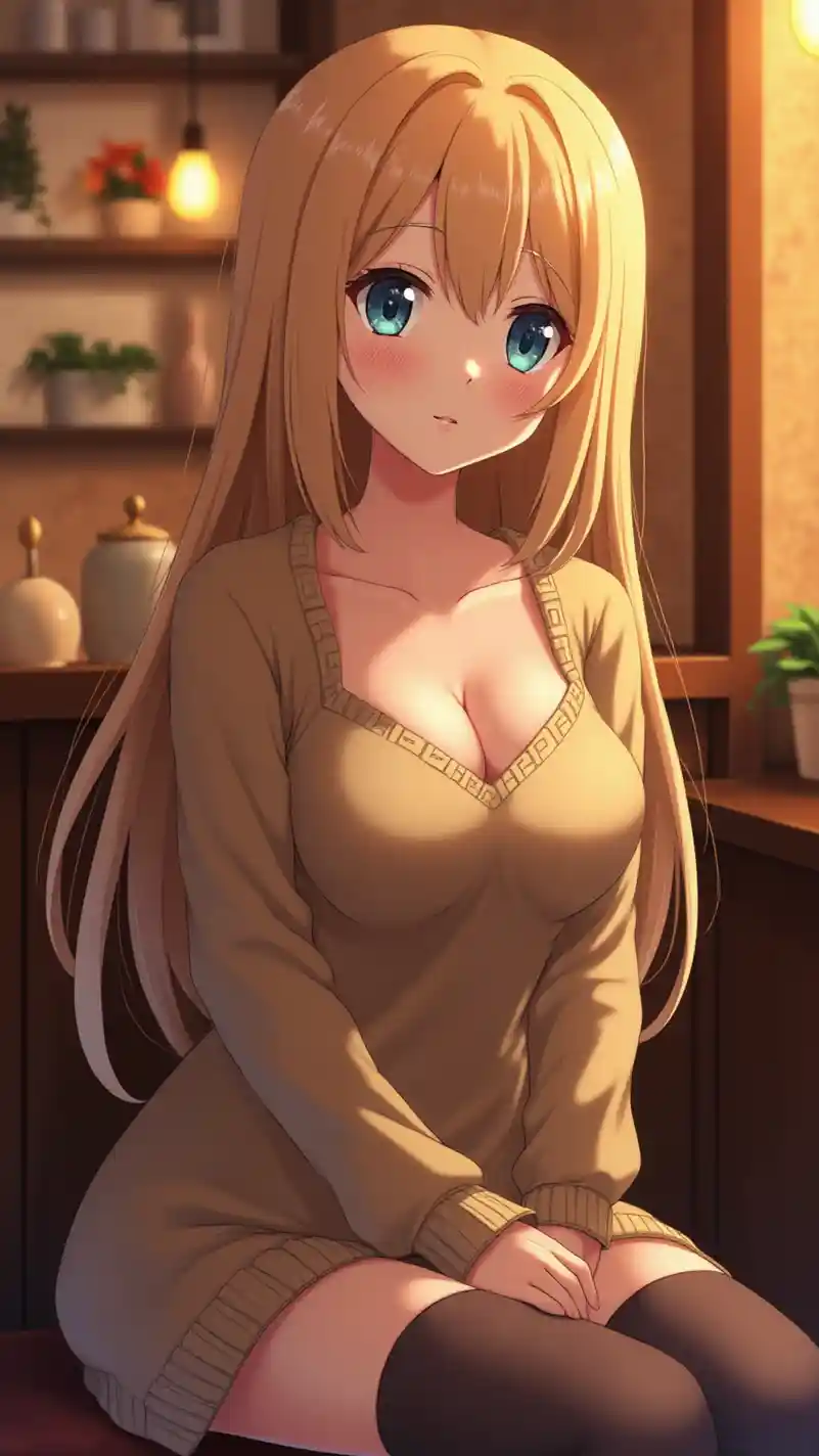 Anime Café Portrait