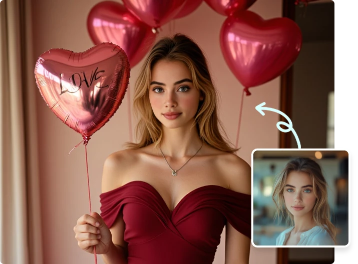 Dreamy Wedding Scene AI Edits