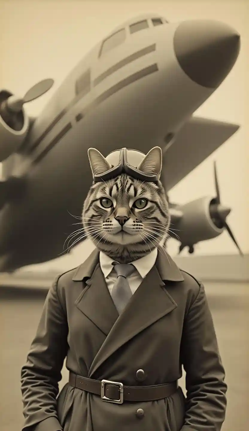 Picha ya Piloti wa Paka