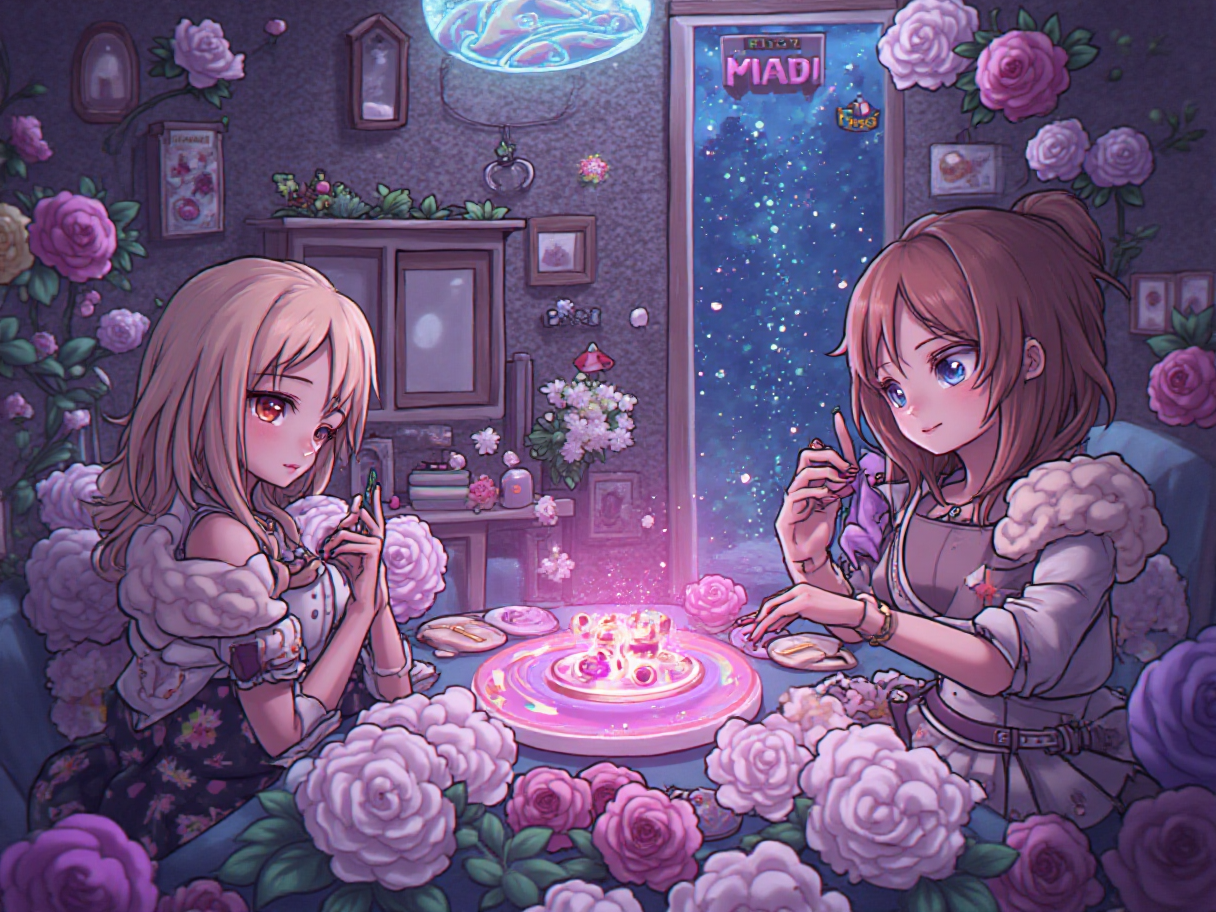 To jenter mesterverk