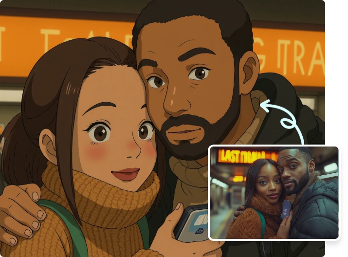 Magical Ghibli Transformation in Seconds