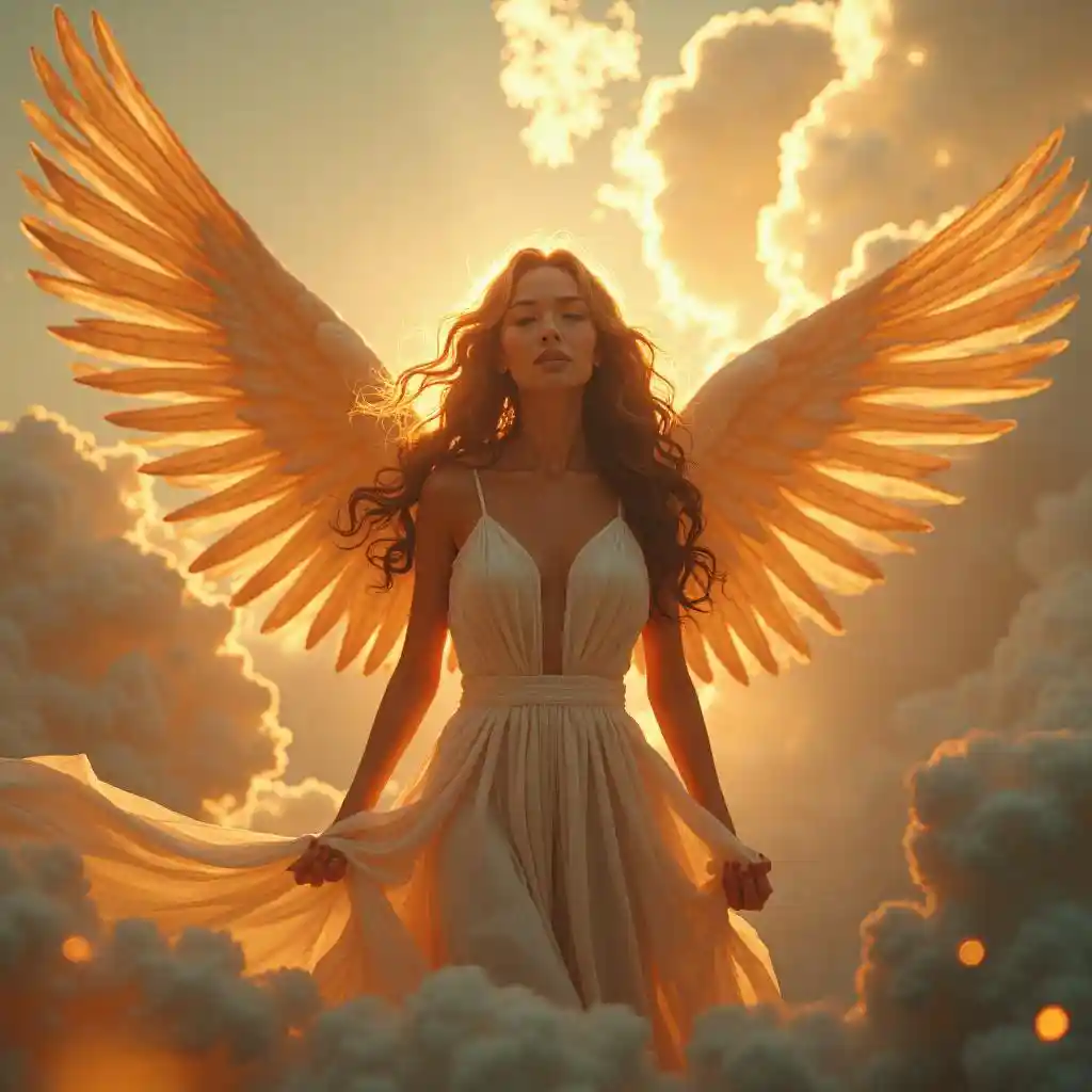 Mungu wa kike mwenye mabawa