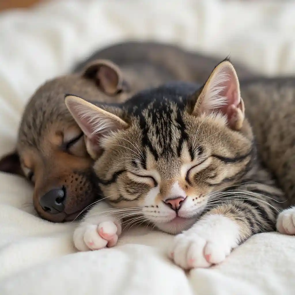 Hewan Peliharaan Tidur 