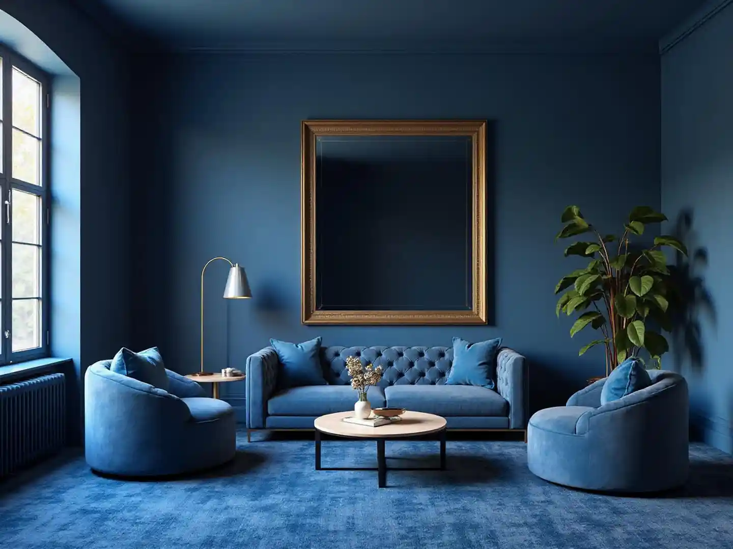 Blue Gold Room