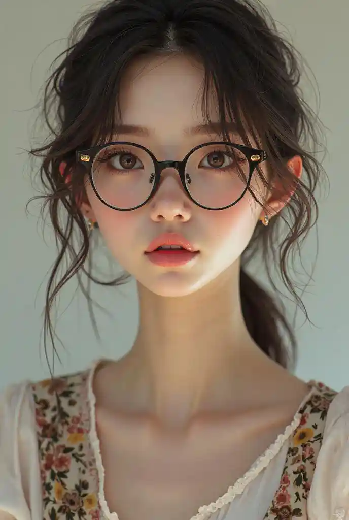 En delikat ansiktskonst