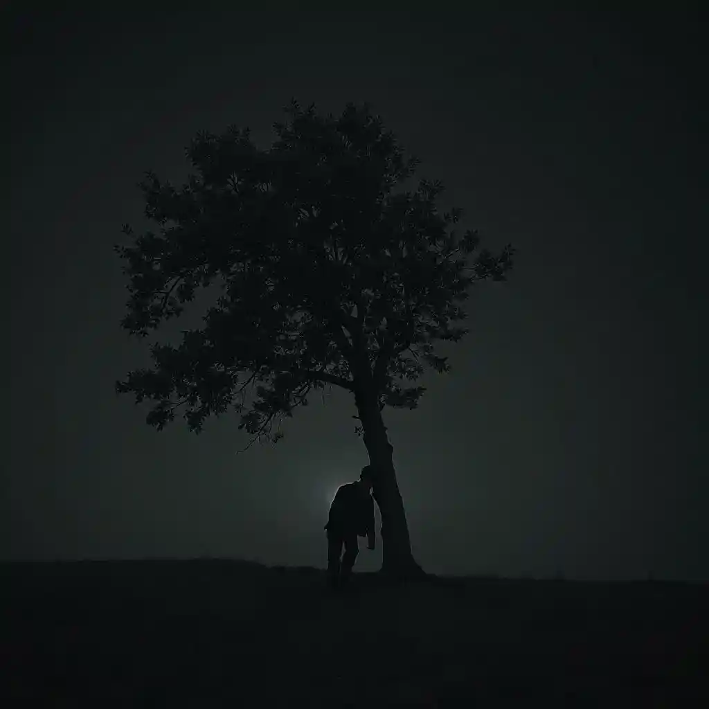 Lonely Tree Scene