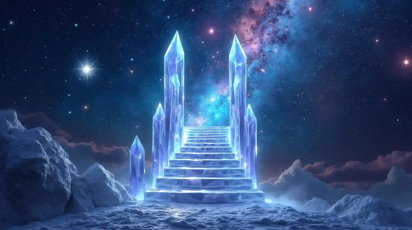 Galaxy Staircase Art