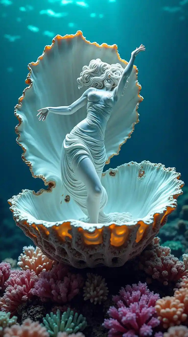 Ocean Pearl Sculpture