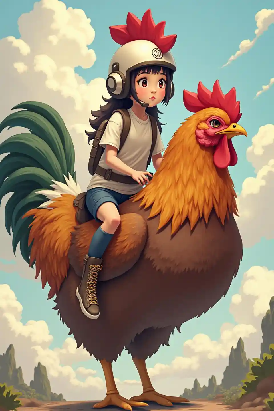 ਫੈਨਟਸੀ ਚਿਕਨ ਰਾਈਡਰ 