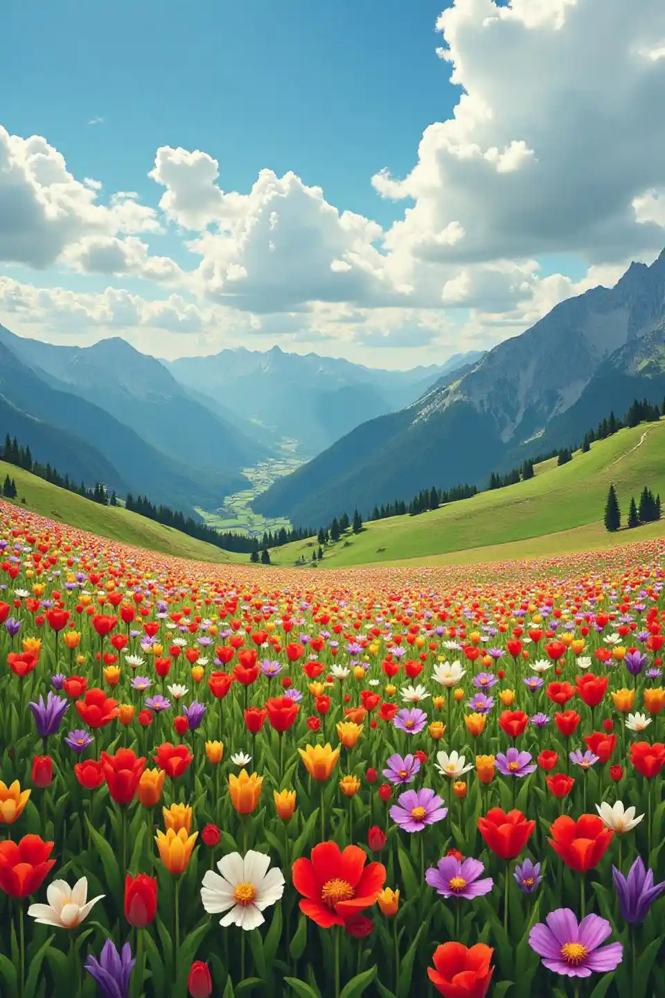 Swiss Flower Fields
