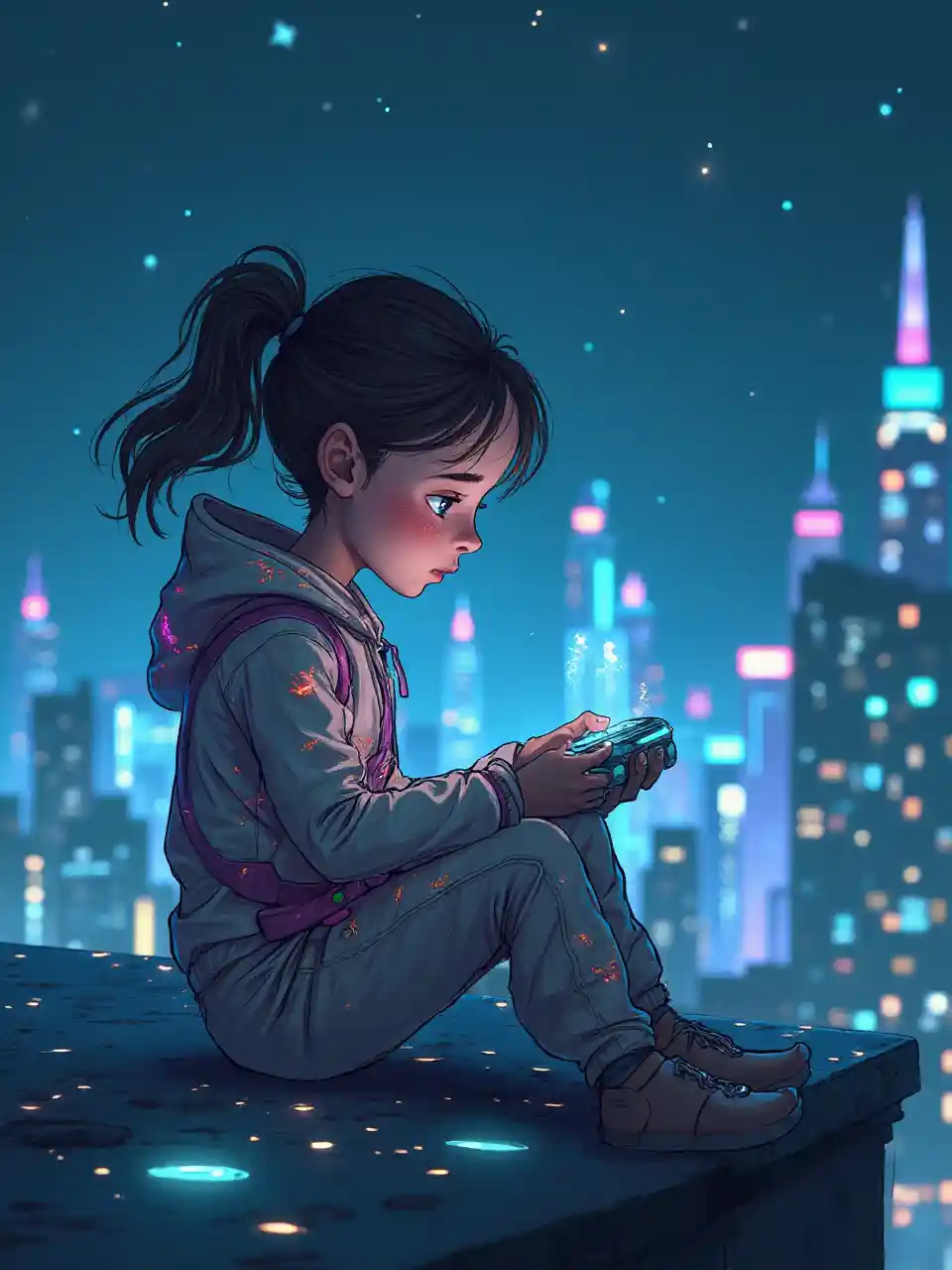 Msichana Mwenye Ujuzi wa Teknolojia Anapanga Ndege Isiyo na Dere