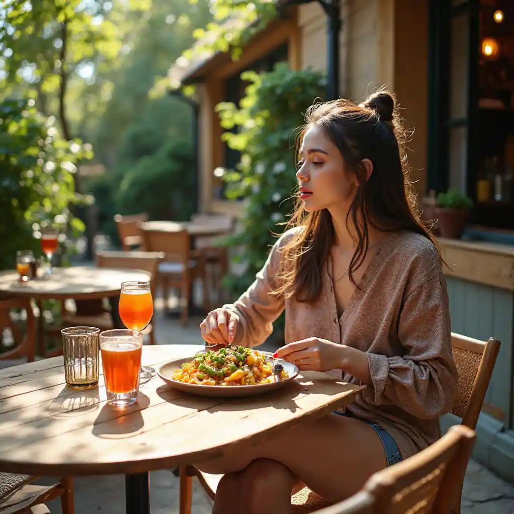 NachoBar Garden Scene