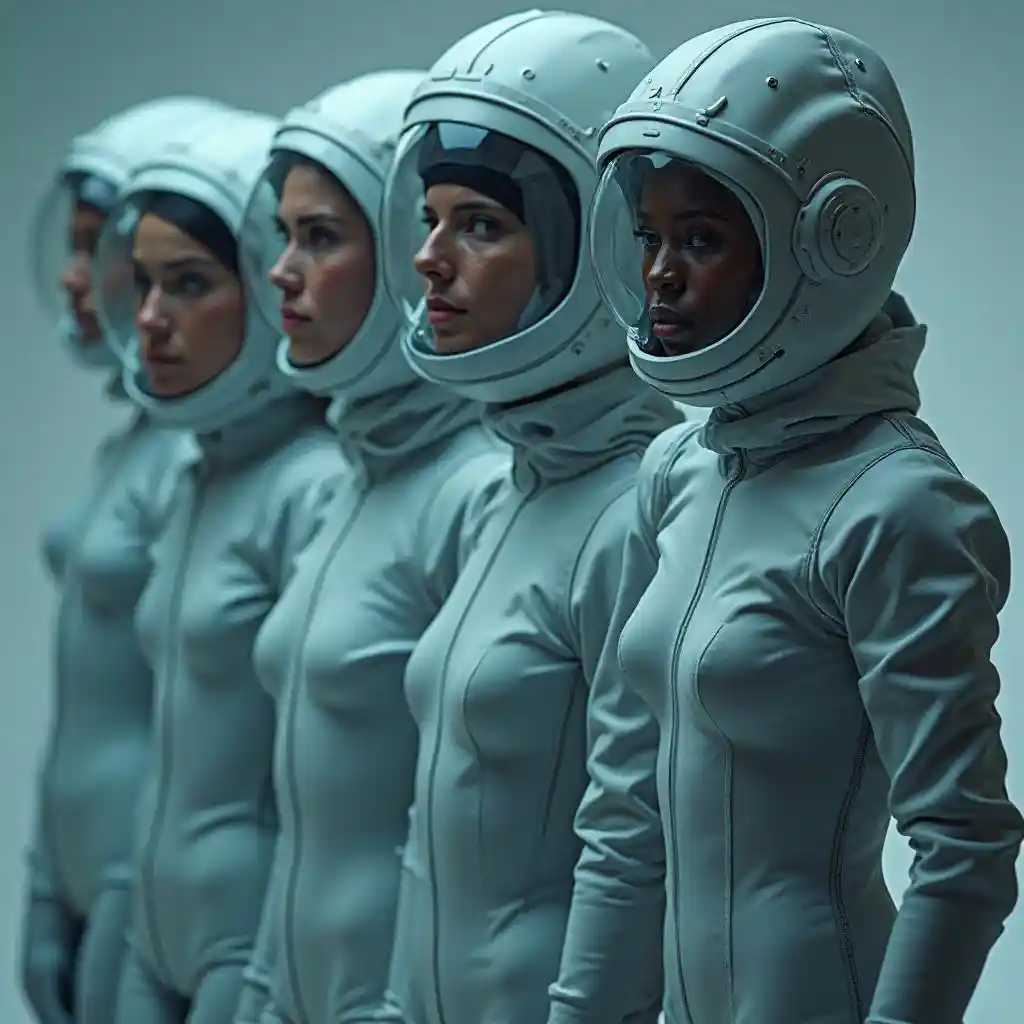 Science-Fiction-Raumanzüge