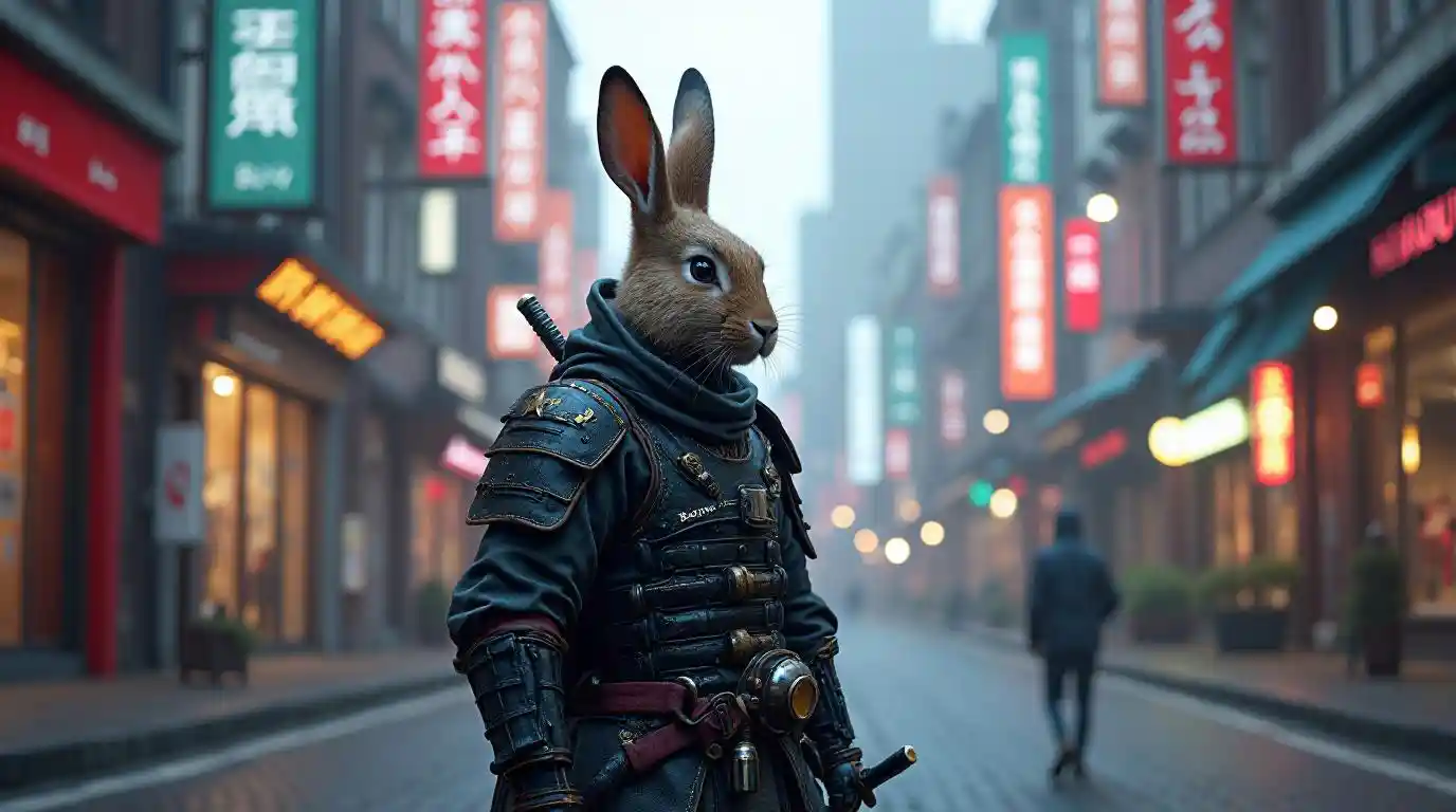 サイバーパンクウサギ 
