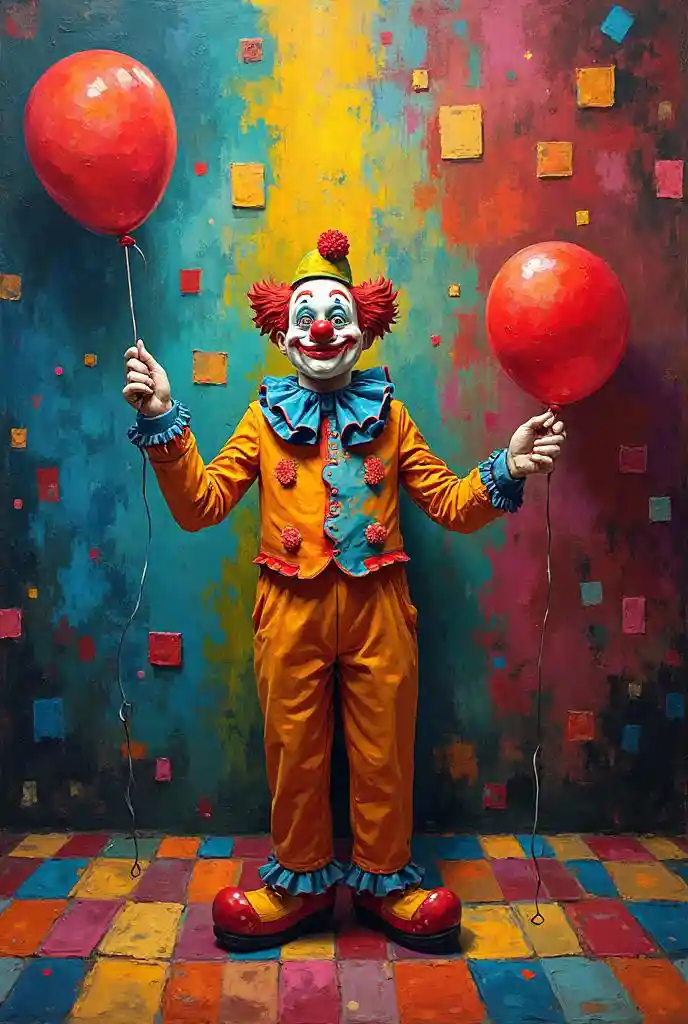 Cubist Clown