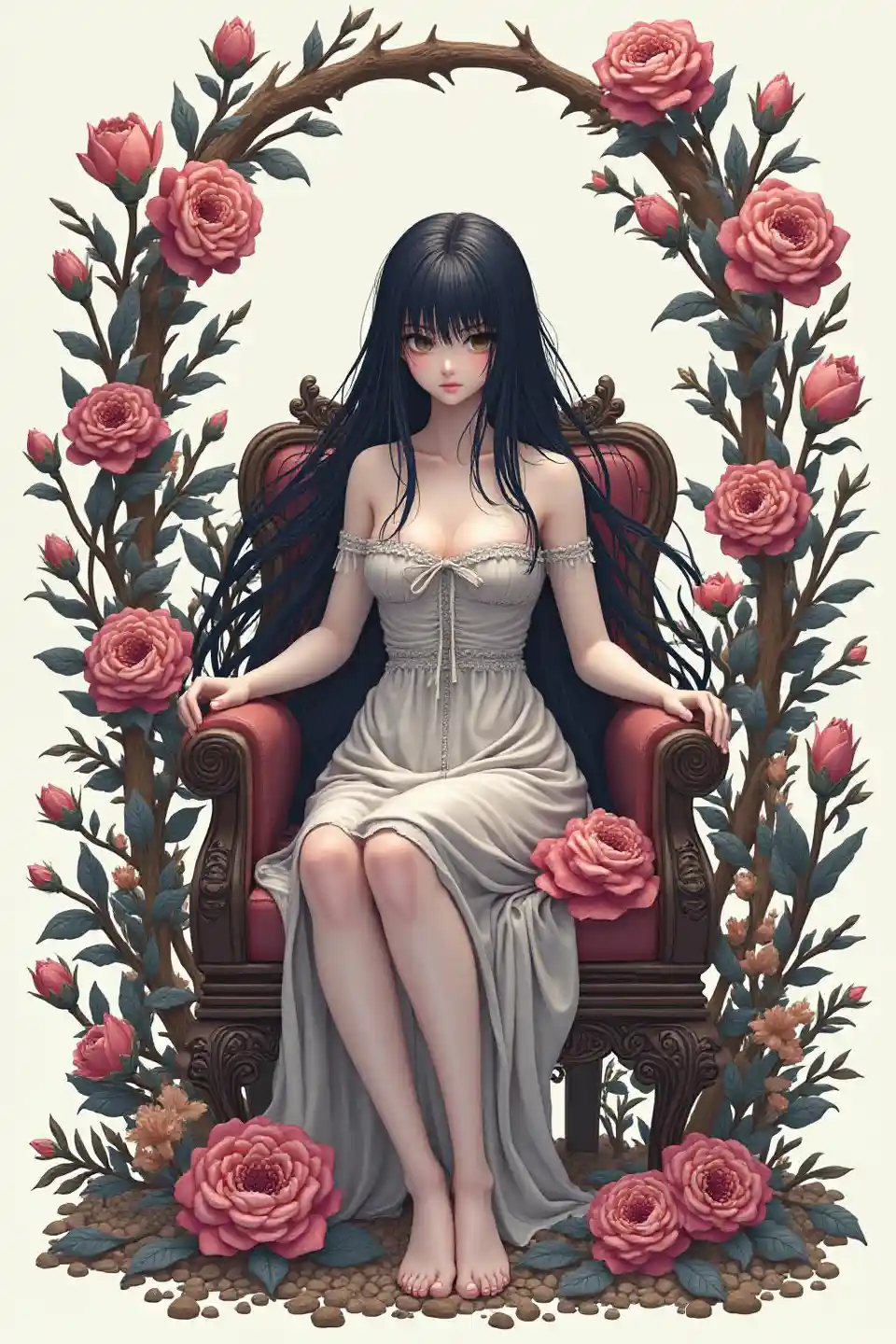 Kiti cha Maua cha Miiba