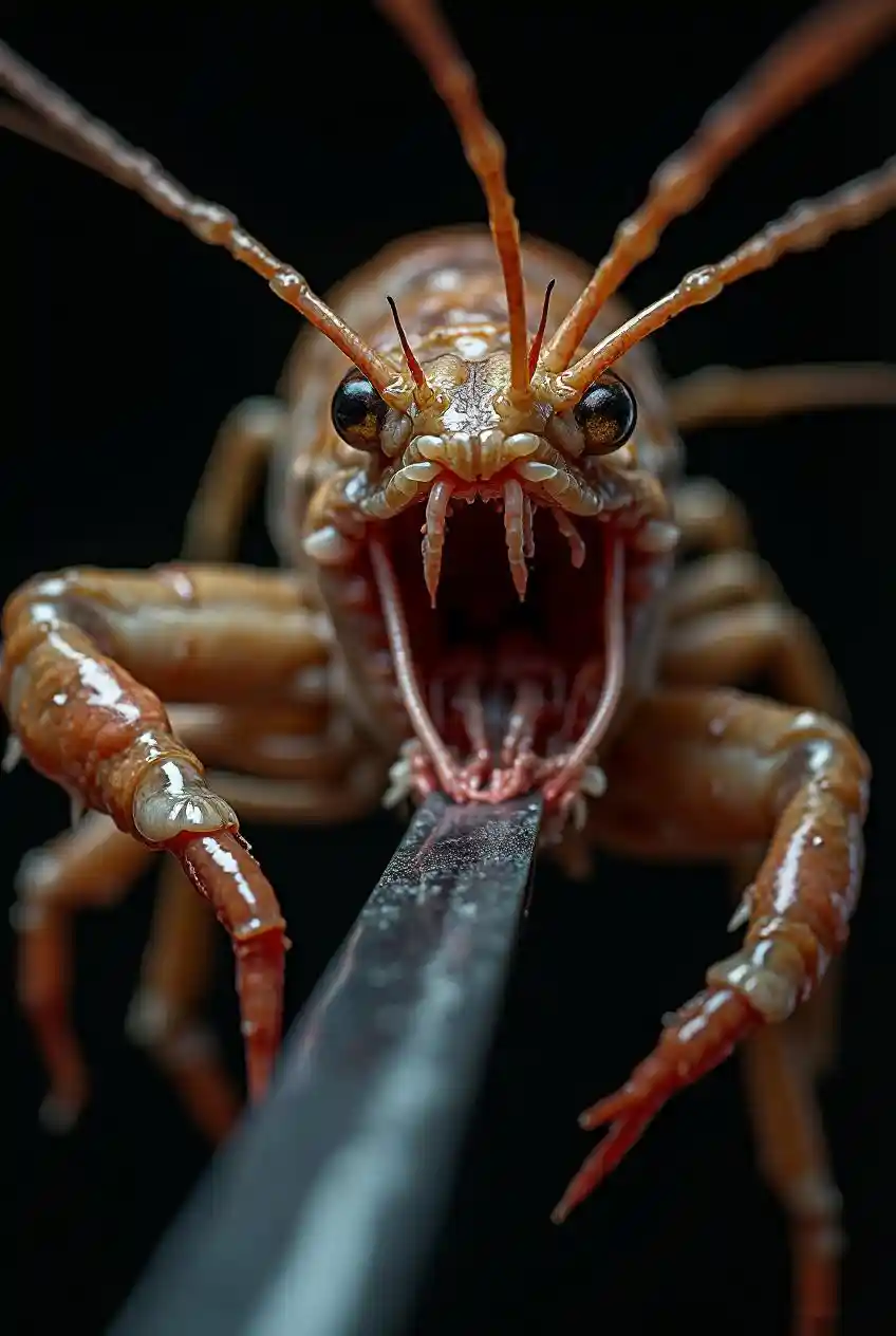 Screaming Shrimp Art