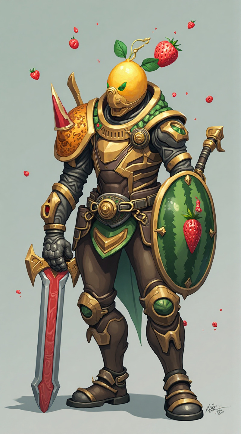 Kuolettavat hedelmät Aseet Vesimeloni Pommit mansikainen