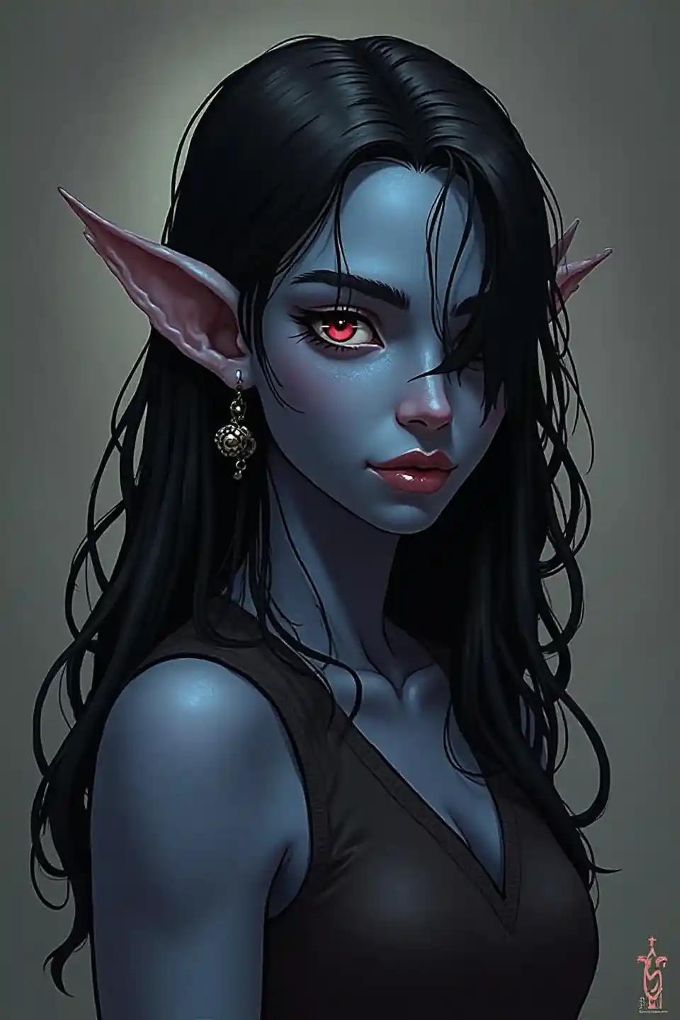 Chica de Tiefling