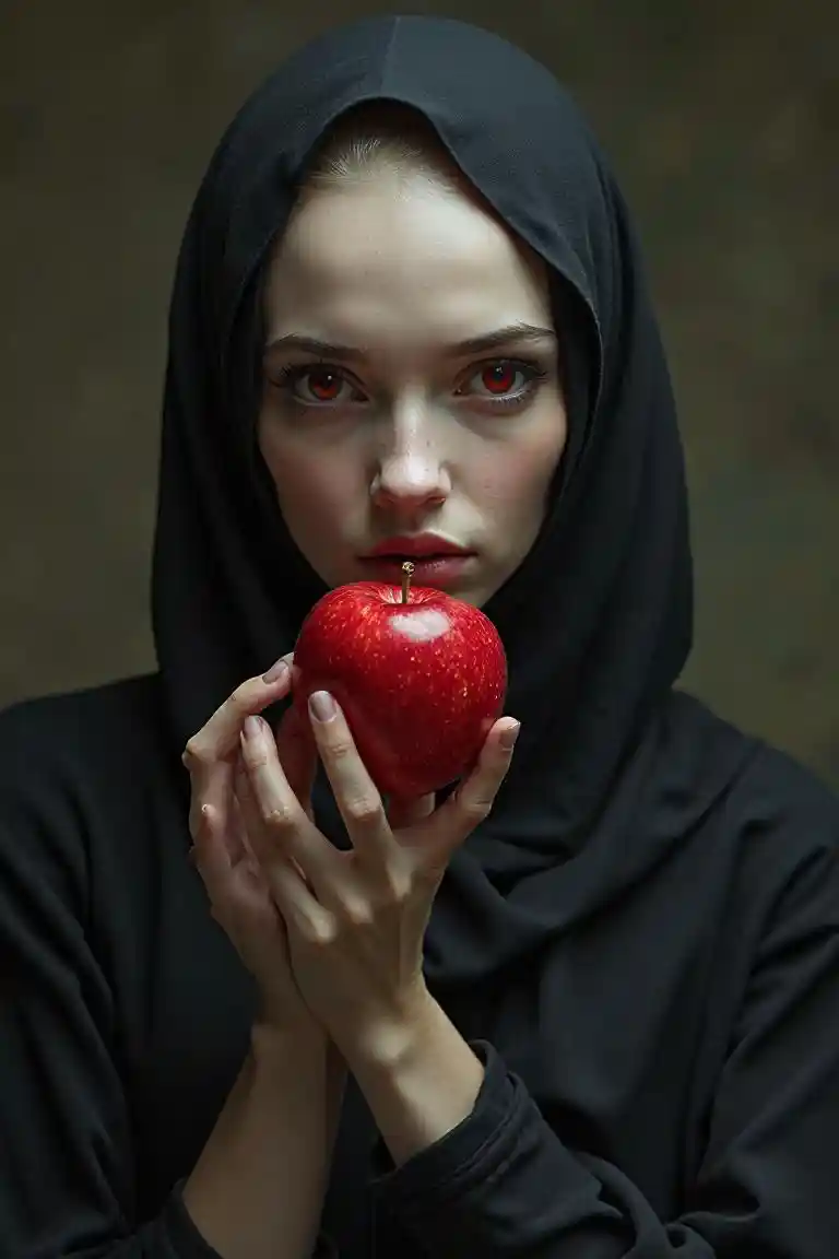 Mwanamke mwenye macho mekundu