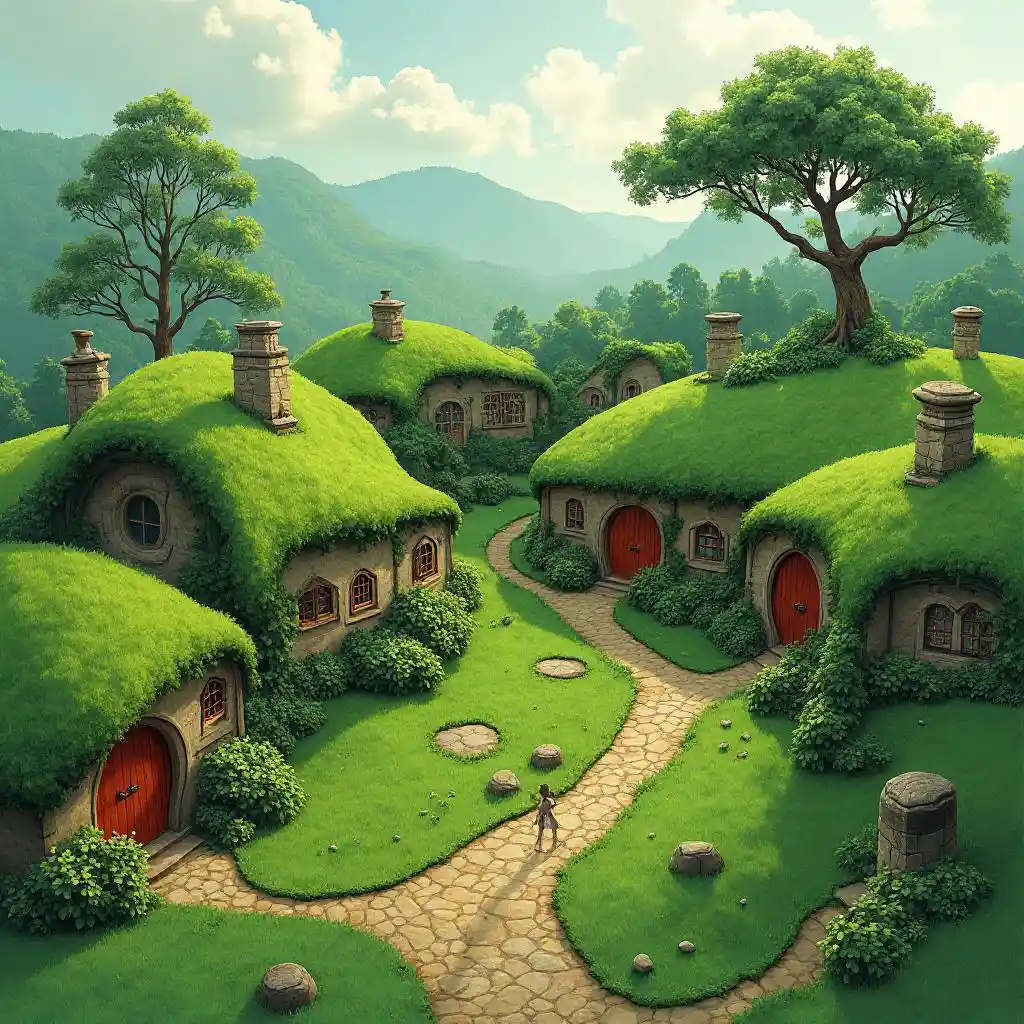 Hobbiton's Emerald Charm