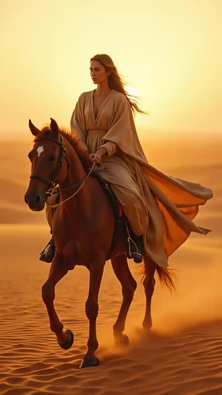 Sunrise Desert Rider