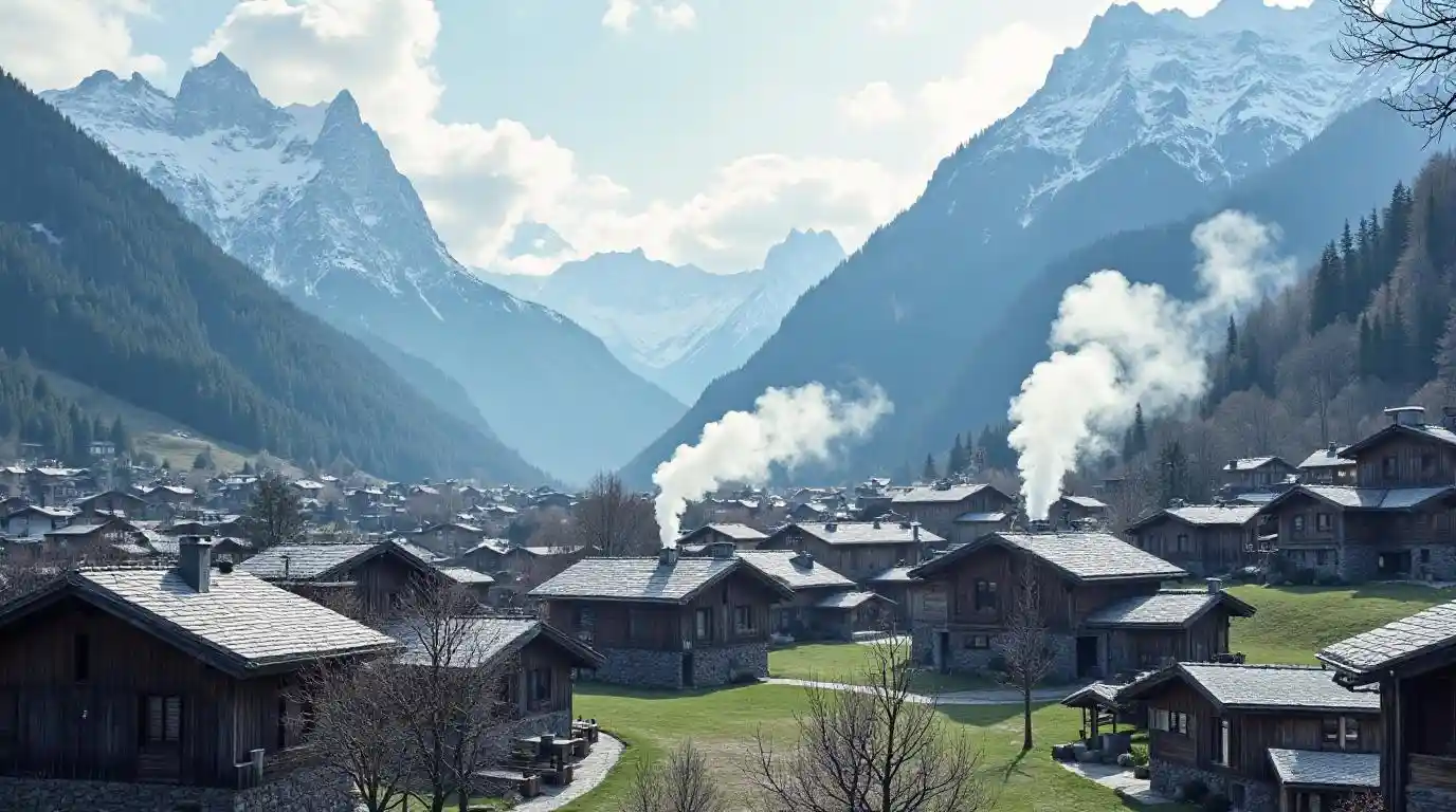 Swiss Chalet Alps