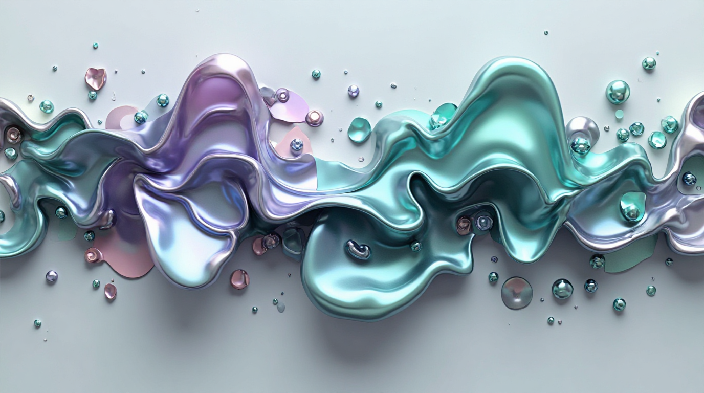 আইরিস্যান্ট ধাতব আকৃতি