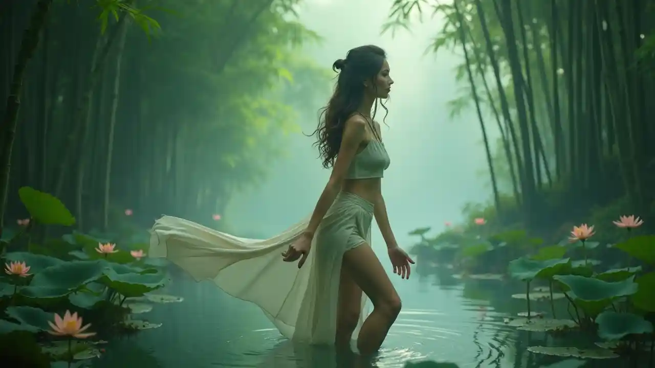 Danse brumeuse du bambou