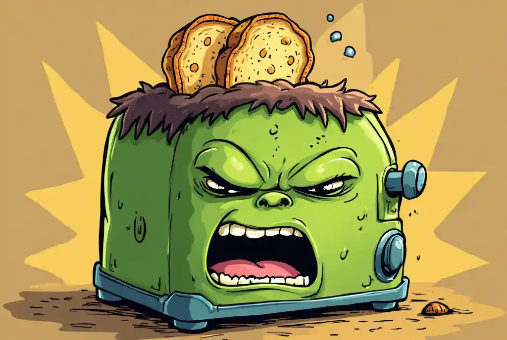 Hulk Toaster Art