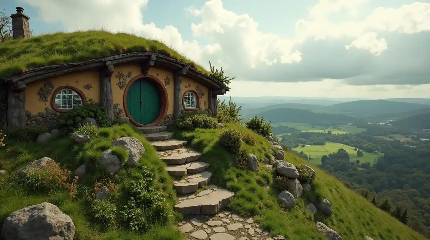 Vista della scogliera