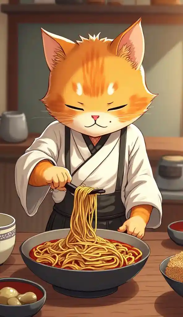 Cat Chef Art