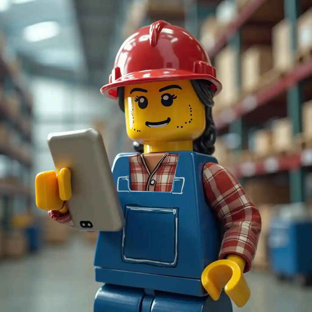 Lego worker