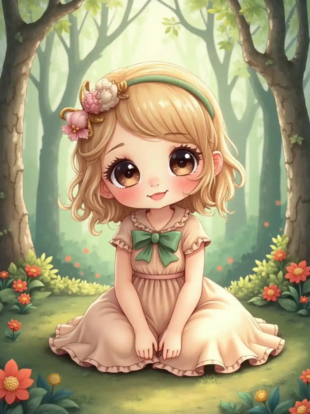 Personaje de libro de cuentos