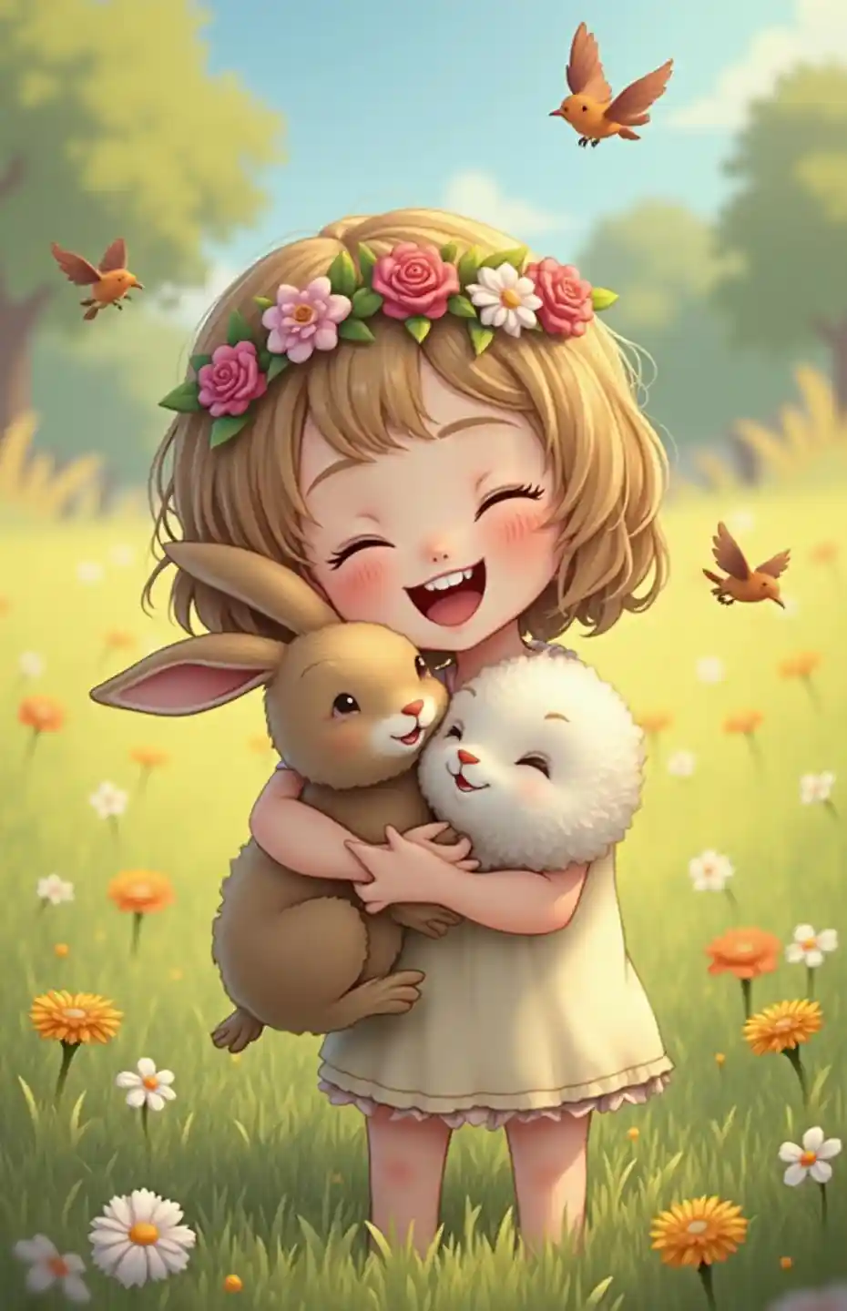 Mandhari ya Shamba la Mchanga